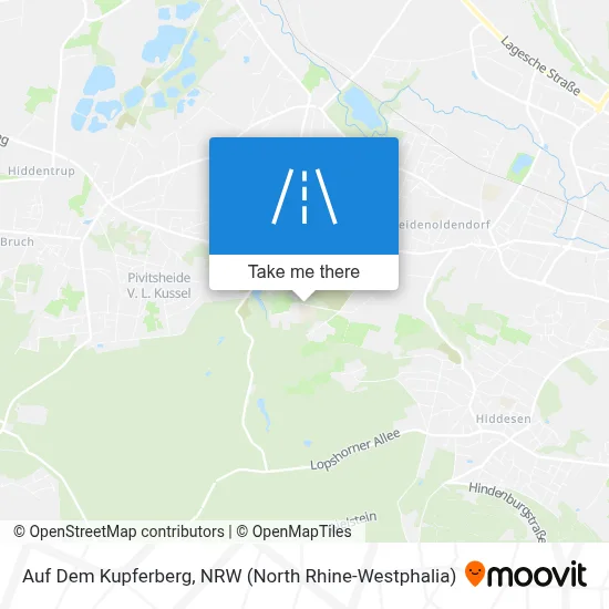 Auf Dem Kupferberg map