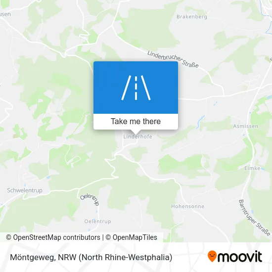 Карта Möntgeweg