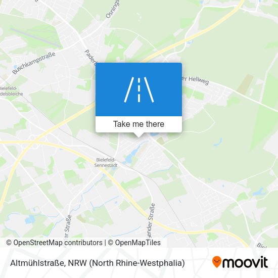 Altmühlstraße map