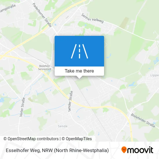 Esselhofer Weg map