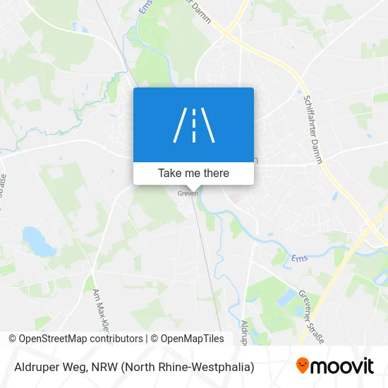 Aldruper Weg map