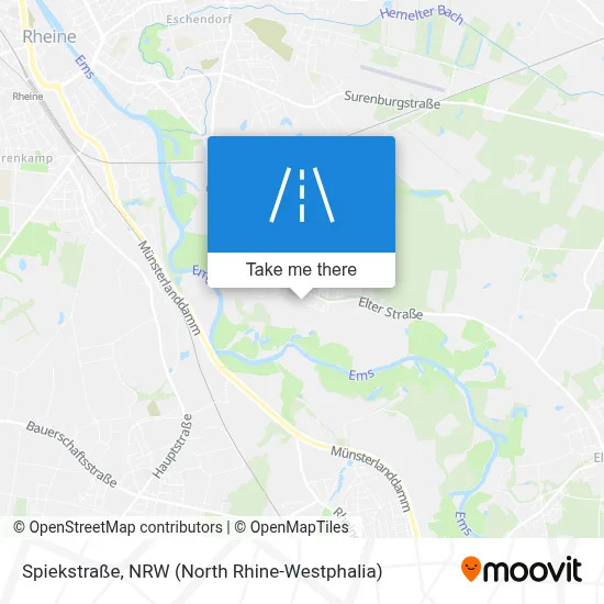 Spiekstraße map