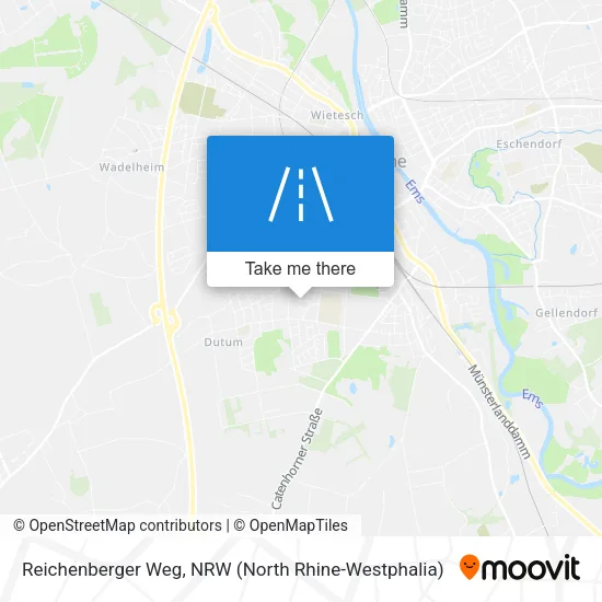 Карта Reichenberger Weg