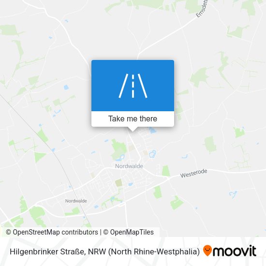 Hilgenbrinker Straße map