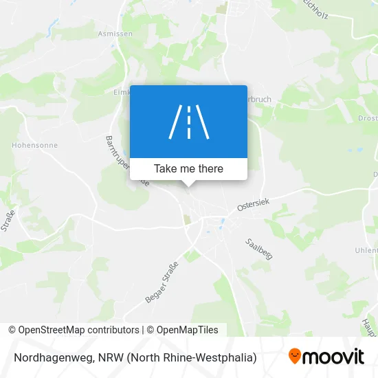 Карта Nordhagenweg