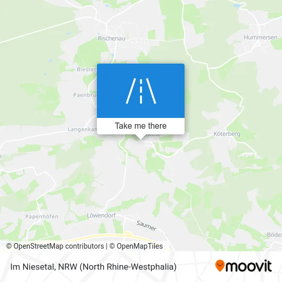 Im Niesetal map