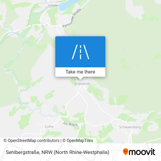 Карта Sehlbergstraße