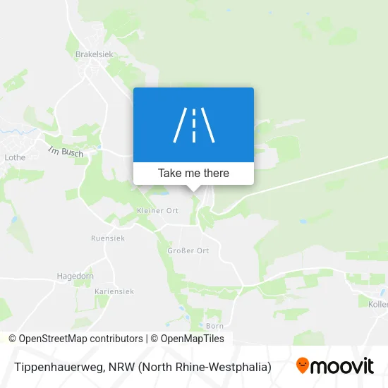 Карта Tippenhauerweg