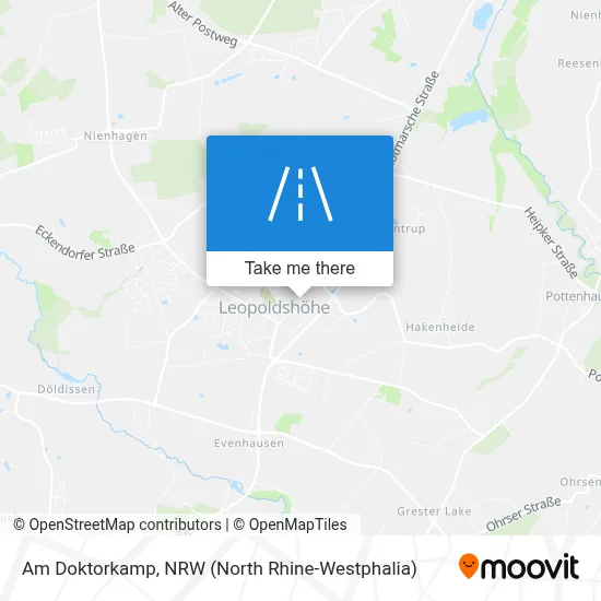 Am Doktorkamp map