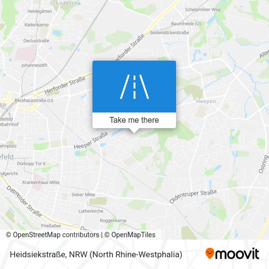 Heidsiekstraße map