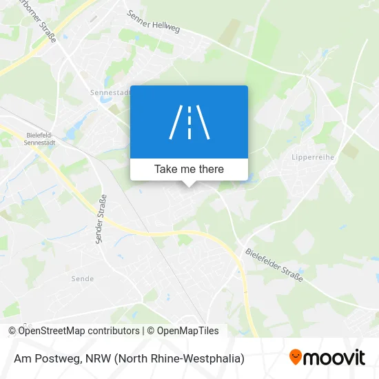 Карта Am Postweg