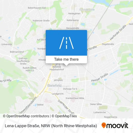 Lena-Lappe-Straße map