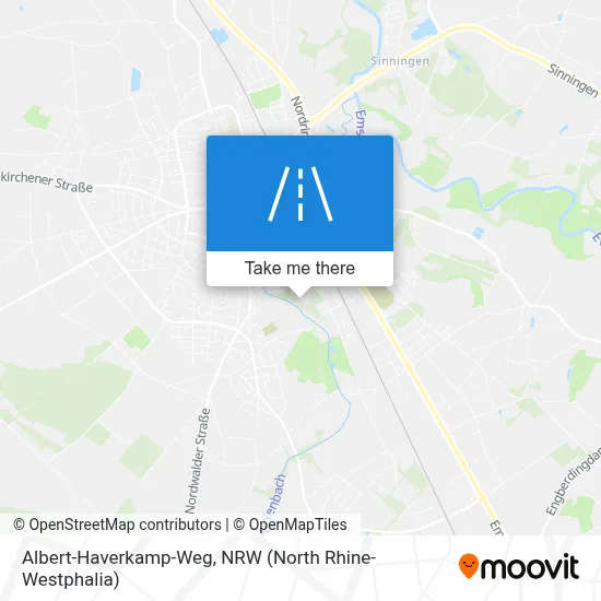 Albert-Haverkamp-Weg map