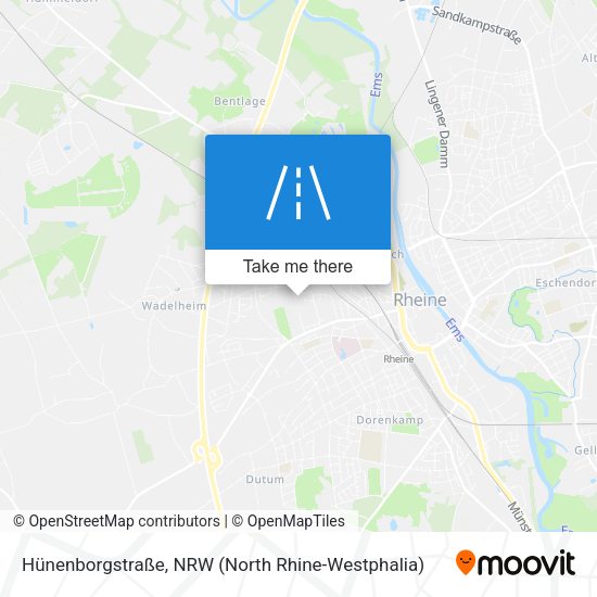 Hünenborgstraße map