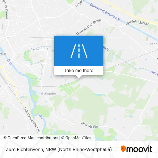Карта Zum Fichtenvenn
