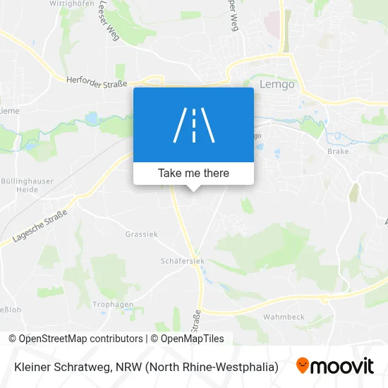 Kleiner Schratweg map