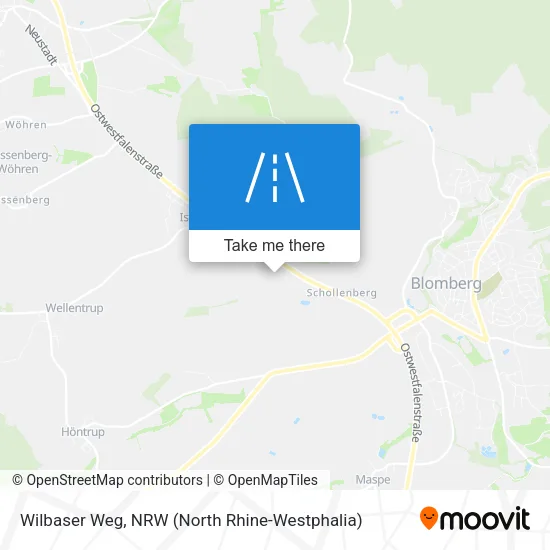 Карта Wilbaser Weg