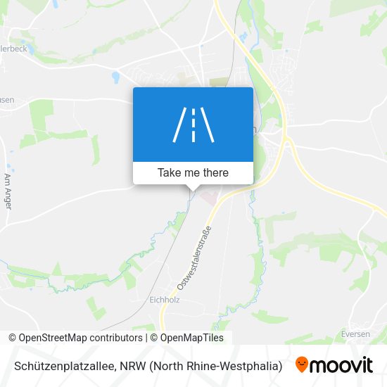 Schützenplatzallee map