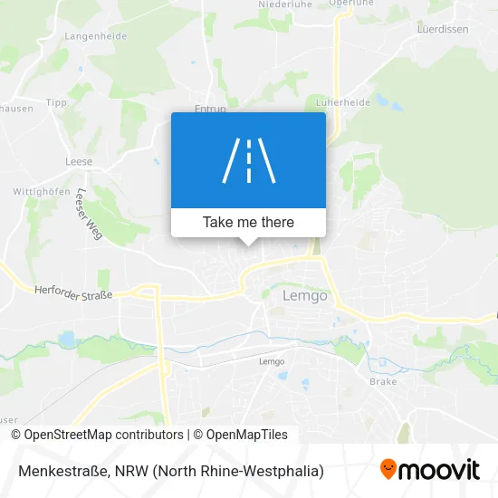 Menkestraße map