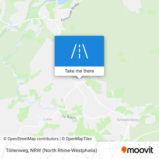 Карта Töllenweg