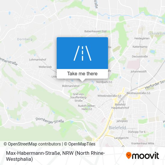 Max-Habermann-Straße map