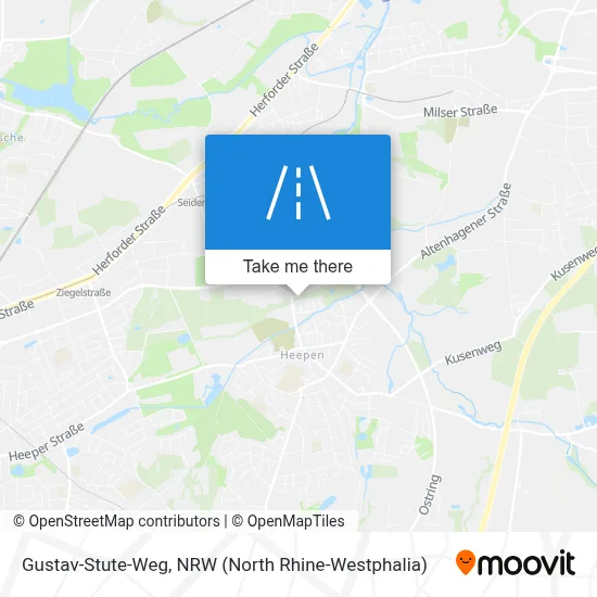 Gustav-Stute-Weg map