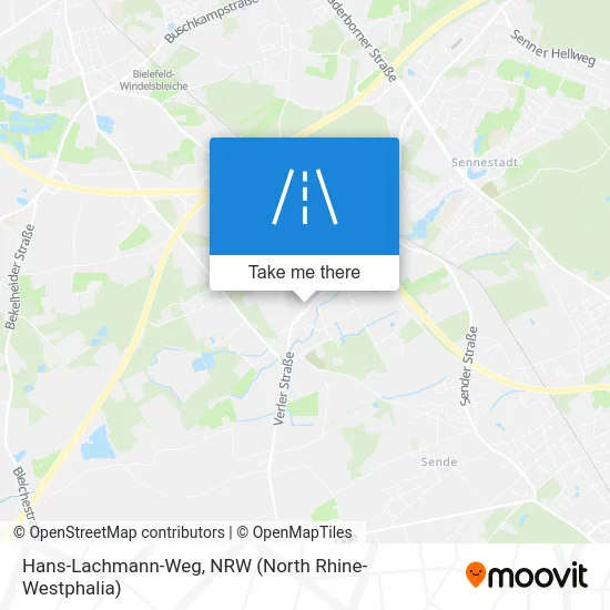 Hans-Lachmann-Weg map