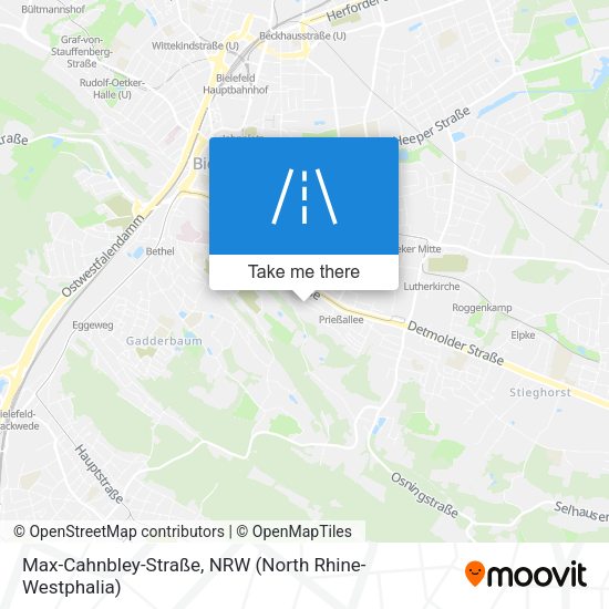 Max-Cahnbley-Straße map