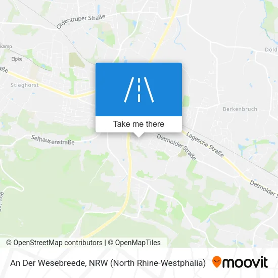 Карта An Der Wesebreede