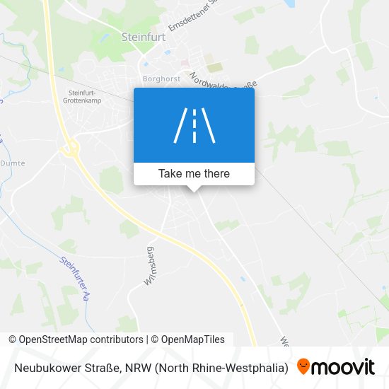 Neubukower Straße map