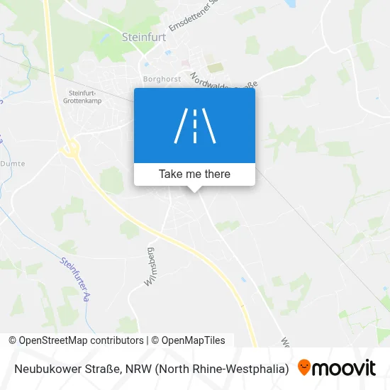 Neubukower Straße map