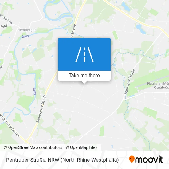 Pentruper Straße map