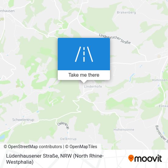 Lüdenhausener Straße map