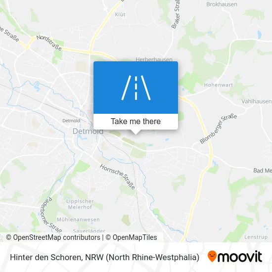 Hinter den Schoren map