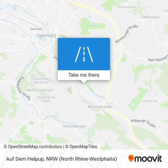 Карта Auf Dem Helpup