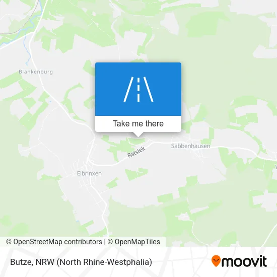 Карта Butze