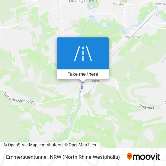 Карта Emmerauentunnel