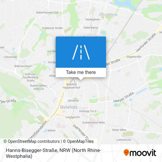 Hanns-Bisegger-Straße map