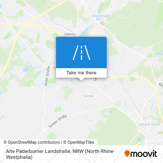 Alte Paderborner Landstraße map