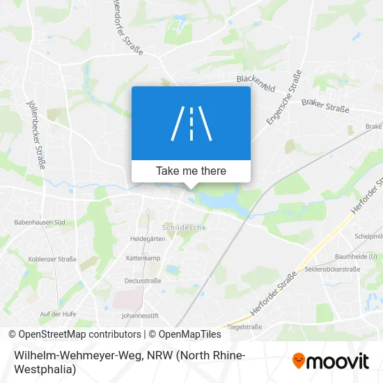 Wilhelm-Wehmeyer-Weg map
