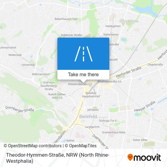 Theodor-Hymmen-Straße map