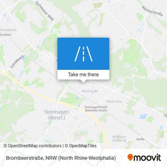 Brombeerstraße map