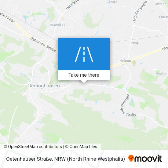 Oetenhauser Straße map