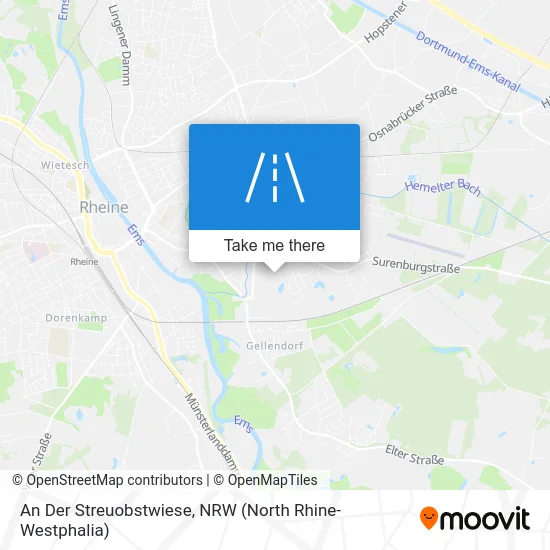 Карта An Der Streuobstwiese