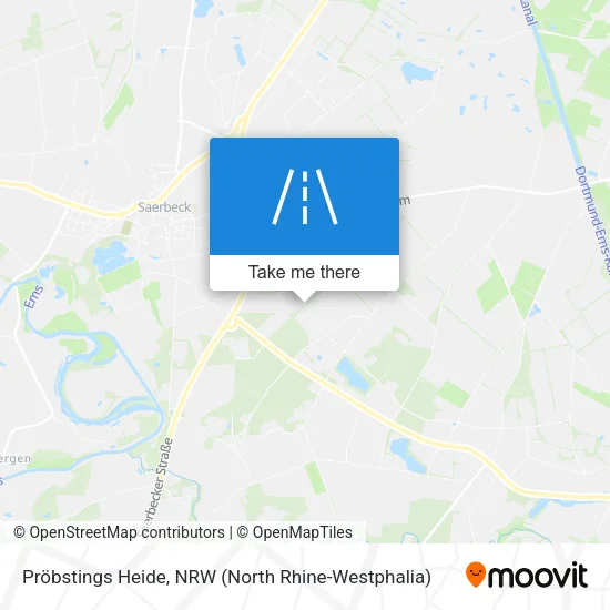 Карта Pröbstings Heide