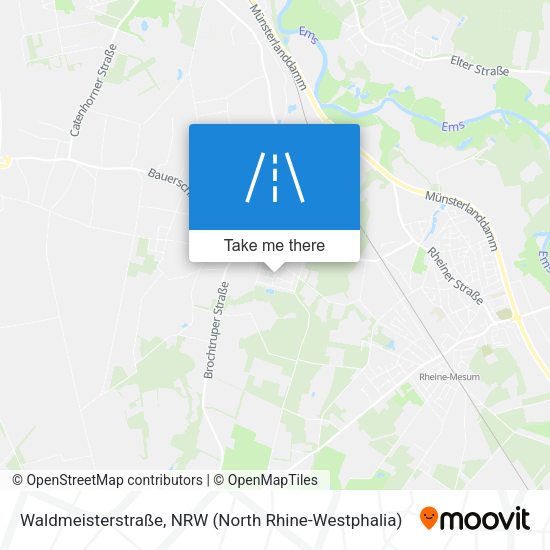 Waldmeisterstraße map