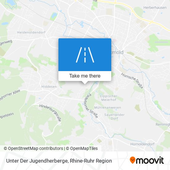 Unter Der Jugendherberge map