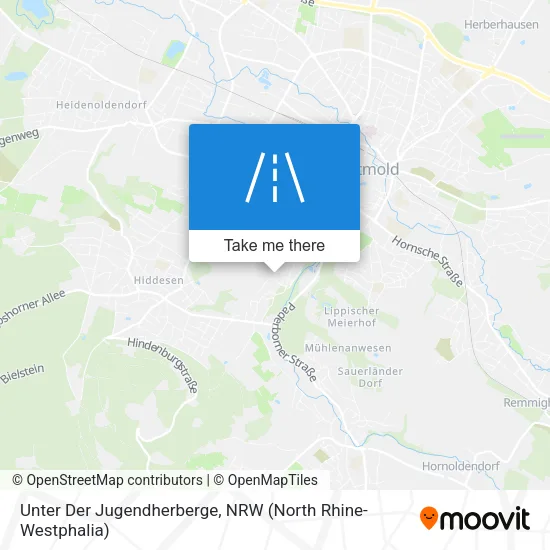 Карта Unter Der Jugendherberge