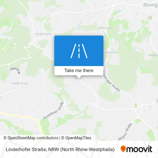 Linderhofer Straße map