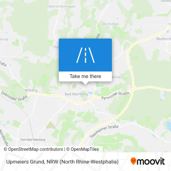 Карта Upmeiers Grund